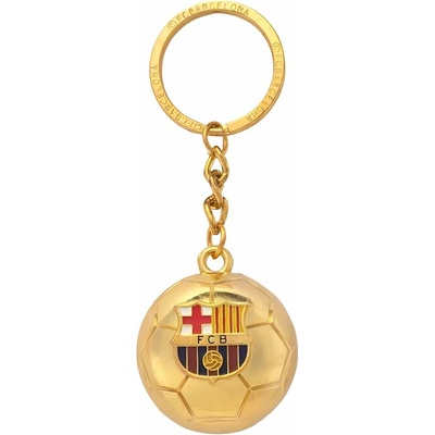 Prívesok na kľúče Fan-shop BARCELONA FC Balon Oro