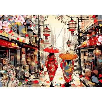 Enjoy - Puzzle Tokyo Stroll - 1 000 piese