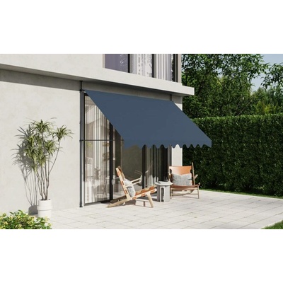 BestBerg BBSU-350CG Markýza 350 x 150 cm / šedá