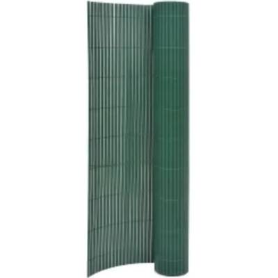 vidaXL Oboustranný zahradní plot 110 x 400 cm zelený