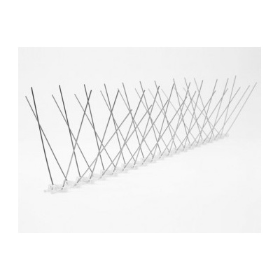 Hroty proti vtákom 50x10cm 40 hrotov nerez/plast