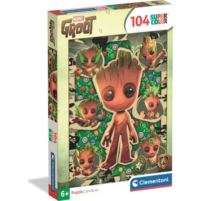 Clementoni Marvel Groot 104 dílků