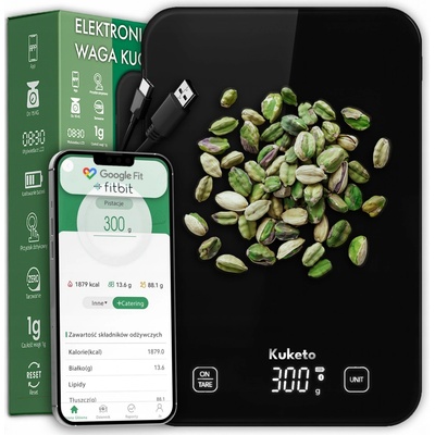 Kuketo SMART BLUETOOTH AKUMULÁTOROVÁ USB-C černá 15 kg