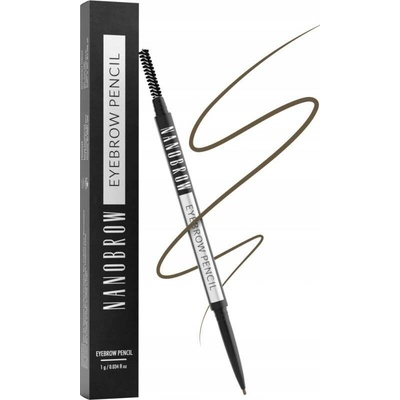 Nanobrow Eyebrow Pencil ceruzka na obočie Dark Brown 1 g