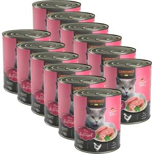 Leonardo Консерва за котки Leonardo, птиче месо 12 x 800 г