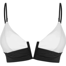 Firetrap V Bikini Top Wht Blk