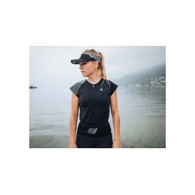 COMPRESSPORT PERFORMANCE SS TSHIRT W black/paradise green