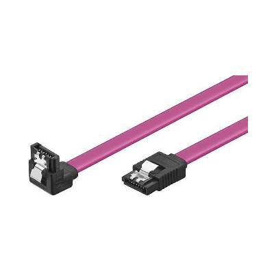 Кабел Vcom SATA Cable W/Lock Right Angle - CH302R-0.45m (CH302R-0.45M)