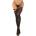 Leg Avenue Thigh Highs with Garter Top 9183 Black