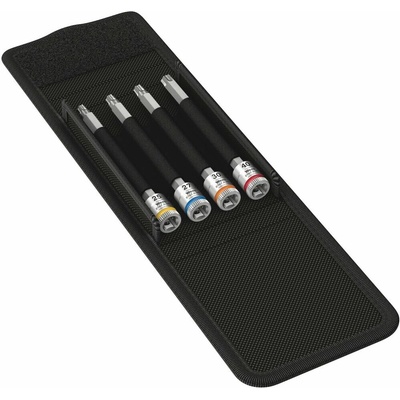 WERA Sada nástrčných kľúčov Zyklop 1/4" TORX Belt A 3 HF, 4 dielna