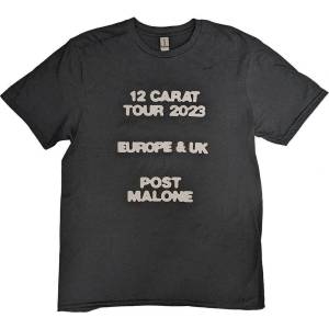 Post Malone Butterfly Logo 2023 Tour (Back Print & Ex-Tour) Black M Риза (POSTTS16MB02)
