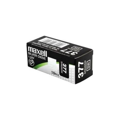 Maxell Акумулаторна батерия Maxell SR626SW 377 1, 55 V Батерии алкален тип бутон