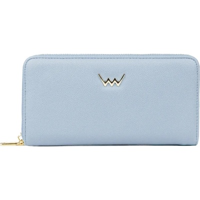 Vuch Velká dámská peněženka na zip Baby Blue