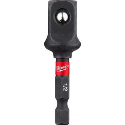 Milwaukee Shockwave Hex 1/4" x 1/2" Houževnatý nástrčný adaptér vnější 6hran x 4hran – Zboží Mobilmania