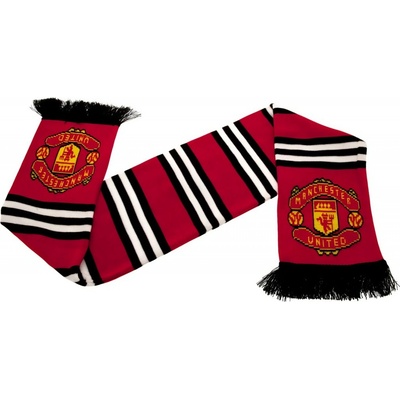 Manchester United FC červená s bílo-černými pruhy