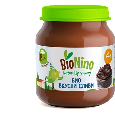 BioNino БИО пюре вкусни сливи 125 г