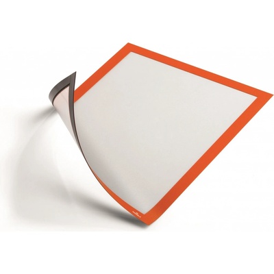 Durable Magnetický panel Duraframe, A4, oranžový, 5 ks