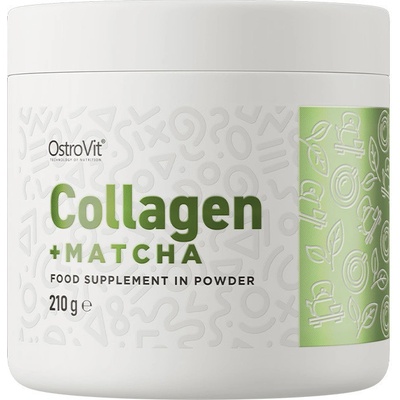 Ostrovit Collagen + matcha 210 g