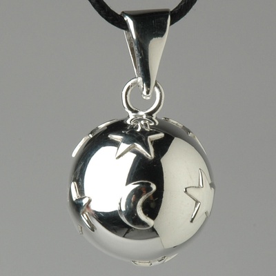 Bola Медальон за бременни Бола - луна и звезди (vf101)