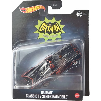 Mattel Количка Hot Wheels Batman - Classic Tv series Batmobile (DKL20)