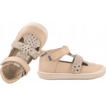 Bartek 11042603 dívčí polobotky s výřezy přechodové boty, kůže