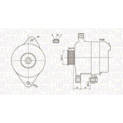 generátor MAGNETI MARELLI MQA1800