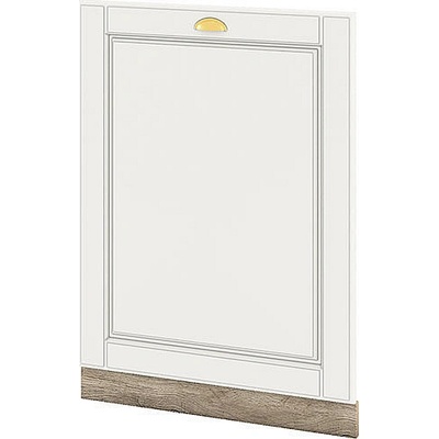 ИРИМ Врата за вградена съдомиялна Сити АРФ-Бяло мат-09-39 60 см