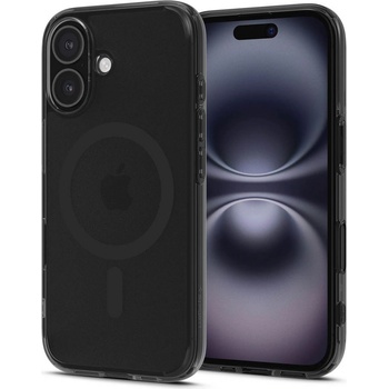 Spigen Удароустойчив, твърд кейс с MagSafe за iPhone 16 от Spigen Ultra Hybrid T - Frost Black (8809971239059)