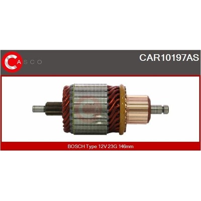 Rotor, štartér CASCO CAR10197AS