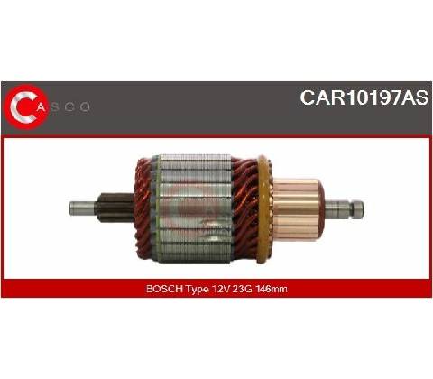 Rotor, štartér CASCO CAR10197AS