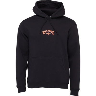 Billabong CORE ARCH PULLOVER čierna,oranžová