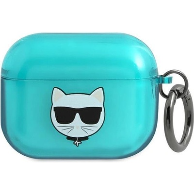 Karl Lagerfeld Калъф Karl Lagerfeld KLAPUCHFL Choupette, за Apple AirPods Pro, син (KF000628)