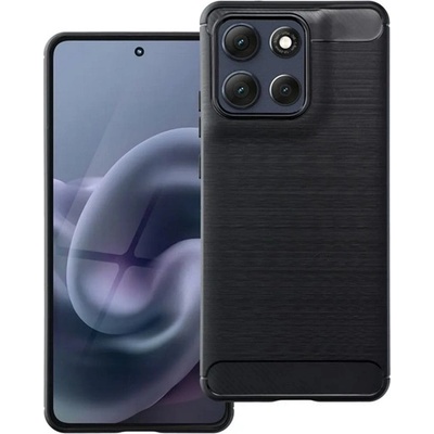 Gigapack Motorola Moto G86 5G GIGAPACK Силиконов протектор за телефон, удароустойчив, карбонова шарка, черен GP-172580 (GP-172580)
