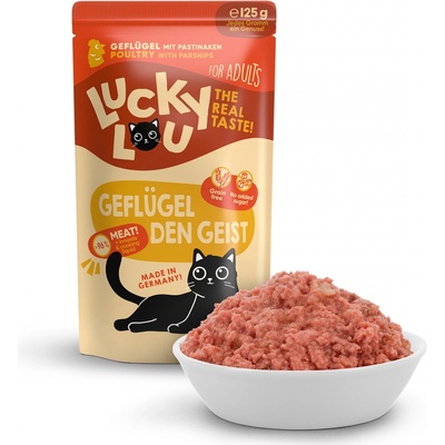 LUCKY LOU Lifestage Adult Hydina 125 g