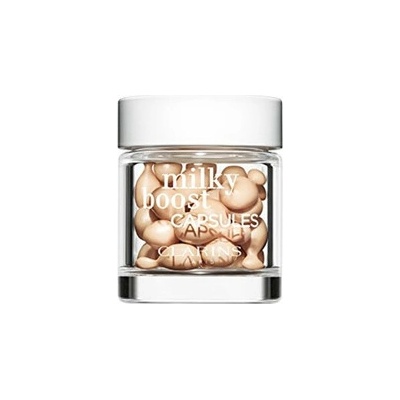Clarins Milky Boost Capsules Foundation Rozjasňujúci make-up v kapsuliach 03 30 ml