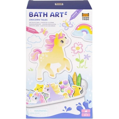 Tiger Tribe Bath Art Unicorn Tales uni