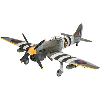 Revell Сглобяем модел Revell - Военен самолет Хаукър Темпест V (R03851)