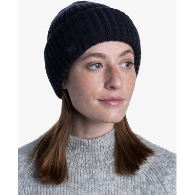 Buff Knitted Hat Ervin Graphite Ervin Graphite