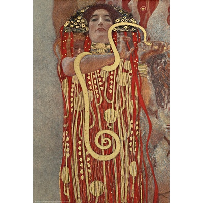Plagát, Obraz - Hygieia, Gustav Klimt, 61 × 91.5 cm