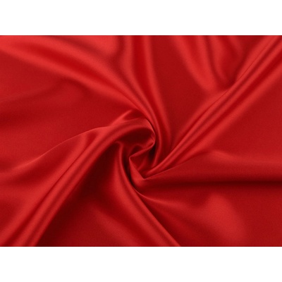 Prima-obchod Satén splývavý Rose, barva 5 (12) (190 g/m²) červená