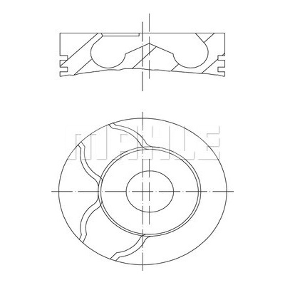MAHLE ORIGINAL Piest 0220900