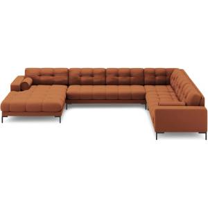 Cosmopolitan Design Ъглов диван в тухлен цвят (десен ъгъл) Bali - Cosmopolitan Design (COS_UR_170_F1_BALI8)