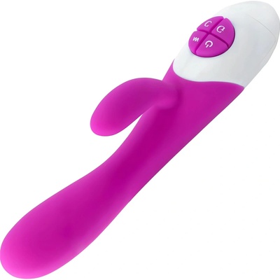 Sensual Rabbit Silicone růžová 21 cm