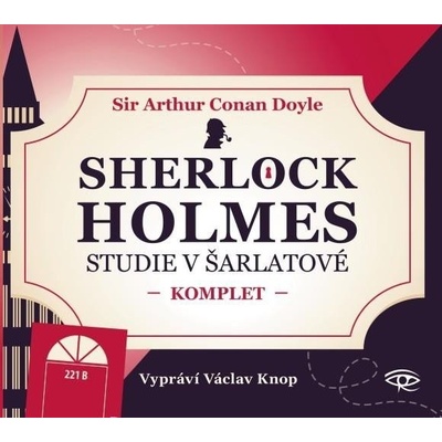 Studie v šarlatové - Sherlock Holmes - Arthur Conan Doyle- Čte Václav Knop