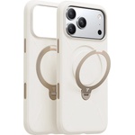 TORRAS Калъф за iPhone 17 Pro - Torras - QPRO Silicone Series - Бял