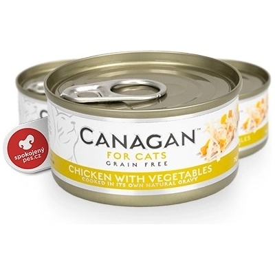 Canagan Cat kura a zelenina 75 g