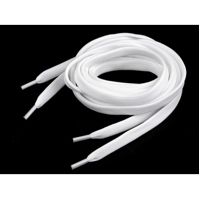 Tkaničky do bot, tenisek, mikin délka 130 cm Varianta: 1 (0000) bílá, Balení: 2 ks 51765/128008/241345