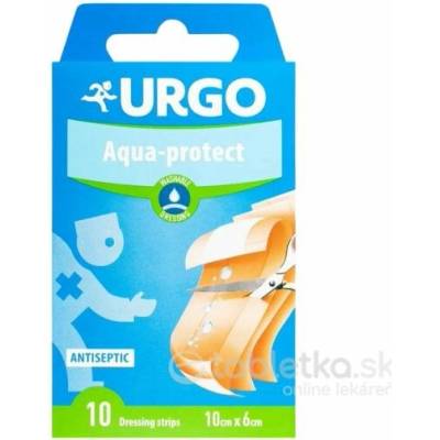 Urgo Aqua-protect umývateľná náplasť 6 x 10 cm 10 ks