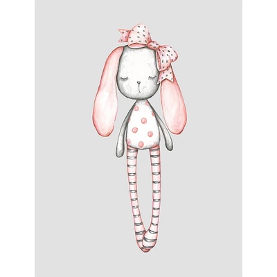 Imitácia bavlny PANEL XL 80x100 bunny zajac