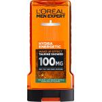 L'Oréal Душ гел L'Oreal Paris Men Expert Hydra Energetic, Енергизиращ, За мъже, Тяло, лице, коса, брада и хидратация, 300 мл (125691)